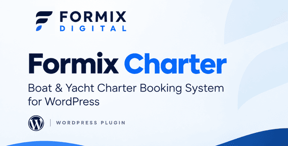 Formix Charter — Boat & Yacht Charter Booking System for WordPress